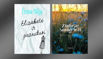 Emmas Hīlijas "Elizabete ir pazudusi" un Agates Nesaules romāns "Zudušie saulgrieži"