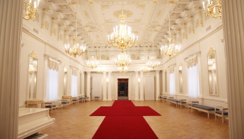 Vai zini, kā savulaik saukta Rīgas pils Baltā zāle?