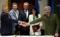 Baltijas valstu un Polijas kultūras ministri parakstījuši deklarāciju Ukrainas atbalstam