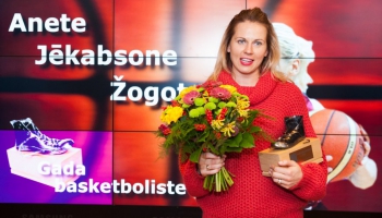 Basketboliste Anete Jēkabsone-Žogota: Izbaudu mājas dzīvi. Basketbolam pielikts punkts