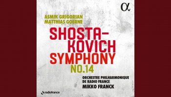 Dmitrija Šostakovča 14. simfonija un "Pieci fragmenti" op. 42 