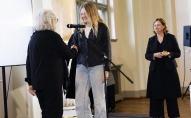 Vijas Celmiņas fonda stipendijas pasniegšana