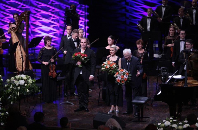 Jānis Stafeckis, Iveta Apkalna, Raimonds Pauls un LNSO