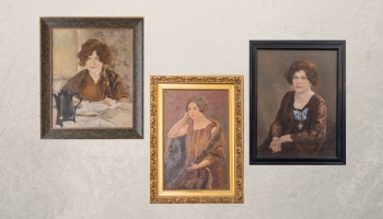Vai zini, ka viena gleznotāja veidotajos Aspazijas portretos viņas acu krāsa ir atšķirīga?