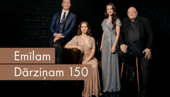 Programma "Emīlam Dārziņam – 150. Visas Dārziņa solodziesmas" Latvijas Radio 1. studijā