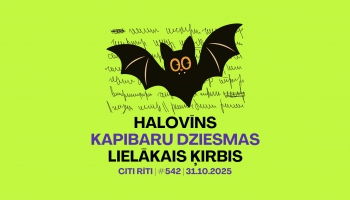#542 | Halovīns, Kapibaru dziesmas, Lielākais ķirbis
