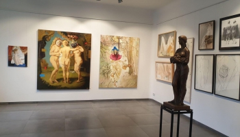 Izstādes galerijā "Daugava" centrā sievietes tēls 20 pazīstamu mākslinieku darbos