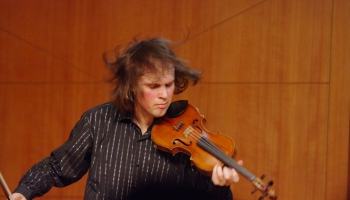 Pētera Vaska mūzika Ukrainā. Saruna ar vijolnieku Dmitro Tkačenko