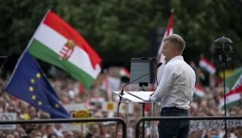 Jaunais ungāru opozicionārs Pēters Maģars mēģina piesaistīt protesta vēlētājus