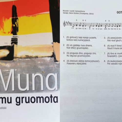 Dzīšmu stuosts – „Gotovs beja”
