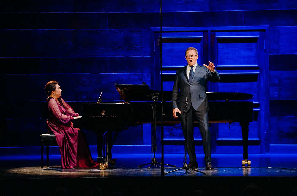 Egils Siliņš un Agnese Egliņa