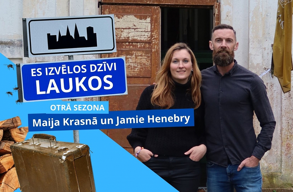 Es izvēlos dzīvi LAUKOS. Maija un Dzeimijs atjauno senu muižu, lai atstātu ko paliekošu