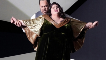 Džuzepes Verdi opera "Masku balle" Ņujorkas Metropoles operā