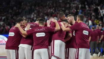 Latvijas vīriešu basketbola izlasē pēc zaudējuma Turcijai kaujiniecisks noskaņojums