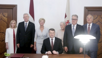 Valsts prezidents atgriezies Rīgas pilī