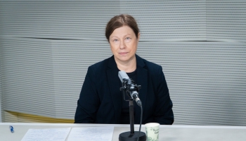 Krustpunktā Lielā intervija: žurnāla "Domuzīme" galvenā redaktore Rudīte Kalpiņa