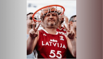 Basketbolā svarīgs ir arī "sestais spēlētājs". Saruna ar fanu Andri Buļbiku