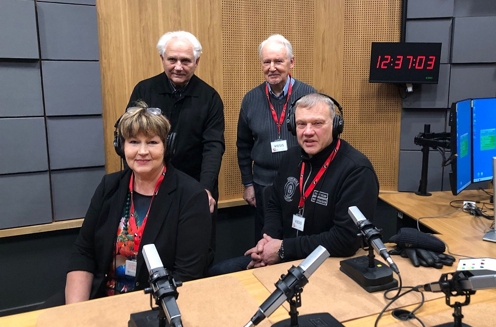 Inita Kresa-Katkovska, Gunārs Jākobsons, Ints Puteklis un Arnis Blodons