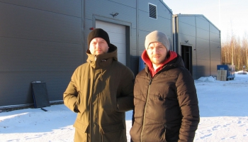 Brāļi Lauris un Helmuts Apši Ropažu novadā audzē arktiskās palijas