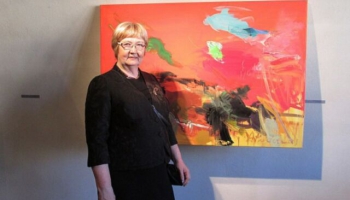 Gleznotāja Anita Meldere: Es stāstu sižetu, bet gleznoju prieku!