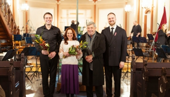 Orķestris "Rīga" Lāčplēša dienā, Žvikovs un Glazenburga JVLMA un Kjurdians Baha festivālā