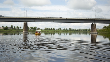 Ūdens līmeņa pazemināšana Daugavā negatīvi ietekmēs ūdens tūrisma biznesu Koknesē