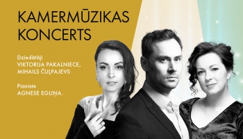 Dziedātāju Viktorijas Pakalnieces un Mihaila Čuļpajeva, pianistes Agneses Egliņas koncerta tiešraide no Latvijas Radio 1. studijas