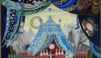 Kostīmi un dekorācijas izstādē "Ludolfs Liberts – Art Deco teātra karalis"