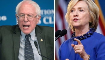 Priekšvēlēšanu cīņā Klintone grib apvienoties ar Sandersu pret Trampu