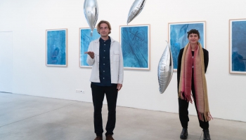 Helvija Savicka un Jūlijas Obleitneres kopdarbs aplūkojams galerijā "Māksla XO"