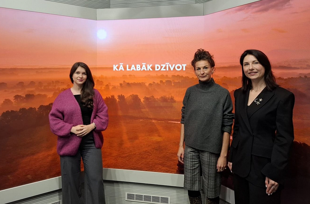 kldz Viktorija Jansone, Kristīne Balode un Anna Bērziņa