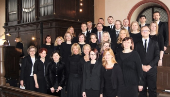 Rīgas Lutera draudzes koris - varen ģimenisks koris gatavojas Dziesmu svētkiem