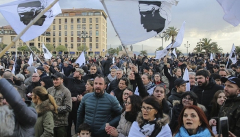 Korsika vēlas lielāku autonomiju - par to būs sarunas Makrona vizītes laikā