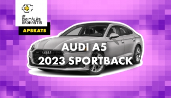 Audi A5 2023 automašīnas apskats Digitālajās brokastīs