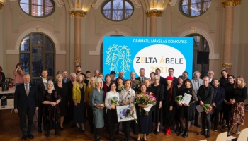 Paziņoti grāmatu mākslas konkursa "Zelta ābele 2021" laureāti