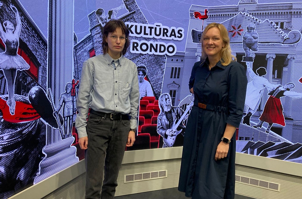 Katrīna Marta Riņķe un Māra Rozenberga