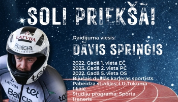 D.Spriņģis - no karatē Eiropas čempionātā līdz Olimpiskajām spēlēm bobslejā