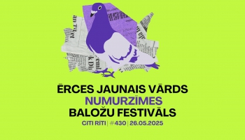 #430 | Ērces jaunais vārds, Numurzīmes, Baložu festivāls