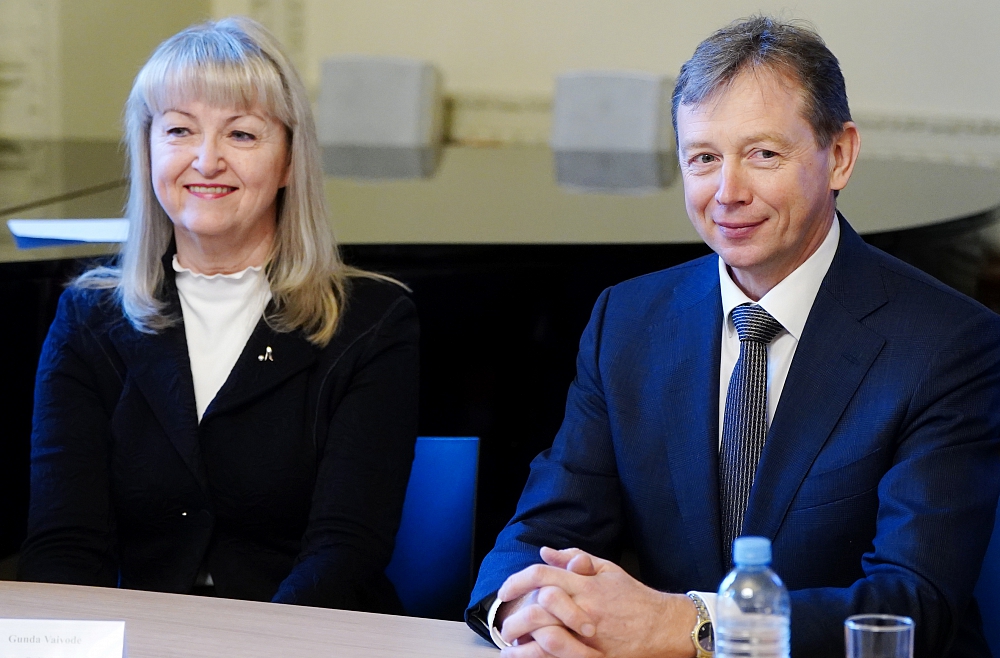 Gunda Vaivode un Guntars Ķirsis LMB