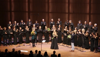 "Cappella Amsterdam", diriģente Krista Audere un citi latvieši Amsterdamas "Muziekgebouw"