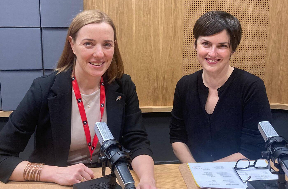 Inta Šoriņa un Baiba Bartkeviča