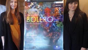 Latvijas Nacionālajā operā un baletā top baleta viencēlieni "Bolero..."