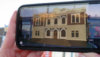 Vecās Liepājas sen zudušās ēkas tagad var ieraudzīt 3D formātā