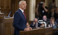 Saeima ar 61 balsi apstiprina Krišjāņa Kariņa valdību