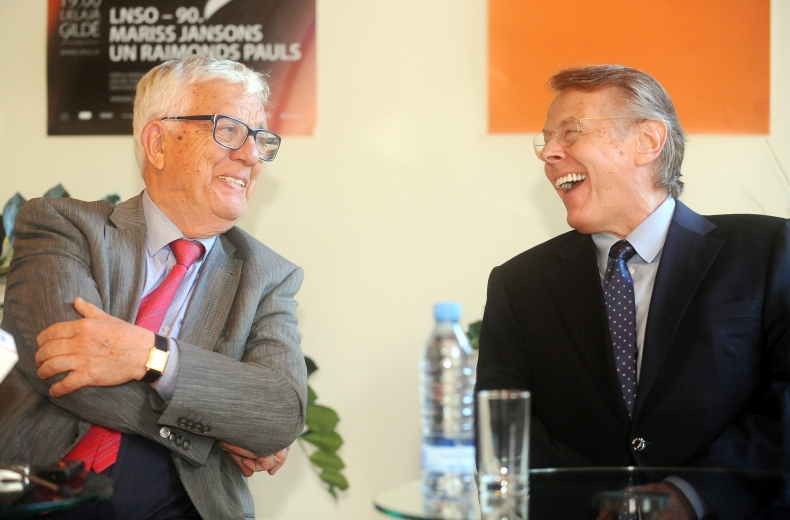 Raimonds Pauls Mariss Jansons