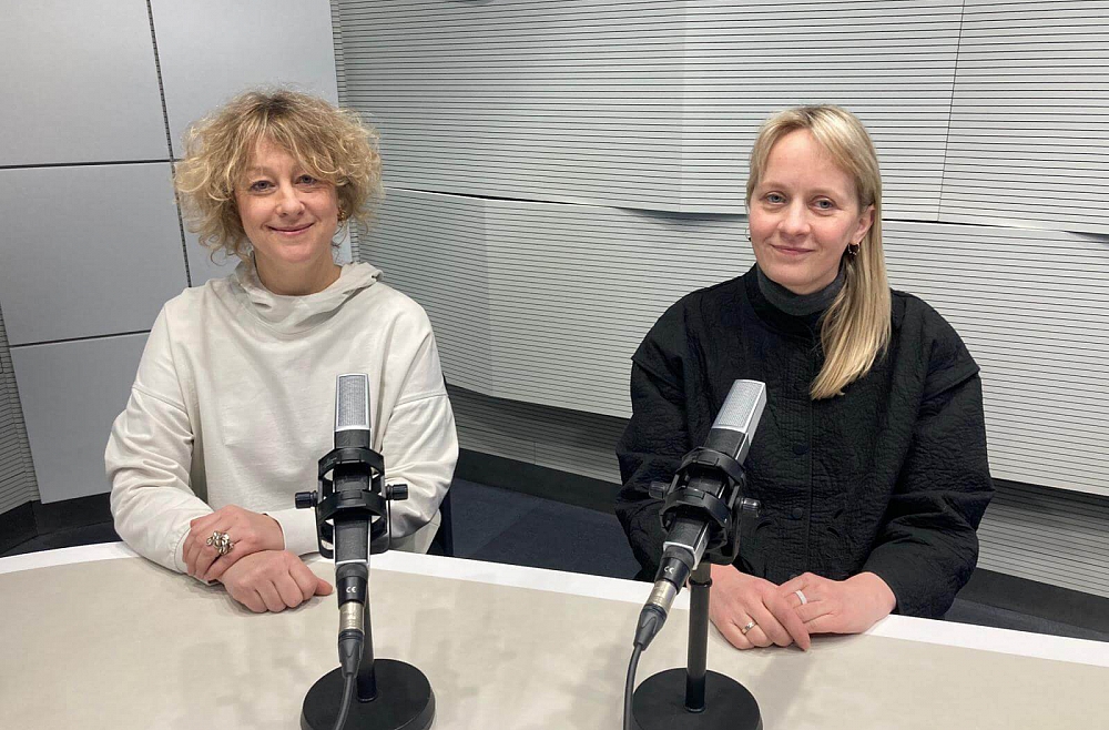 Ilze Lasmane-Brože un Marta Selecka