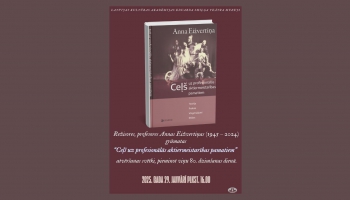 Ceļš uz profesionālās aktiermeistarības pamatiem. Pieminot režisori Annu Eižvertiņu