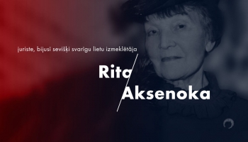 Rita Aksenoka: Ir trīs nepierādītas lietas, kas man neliek mieru
