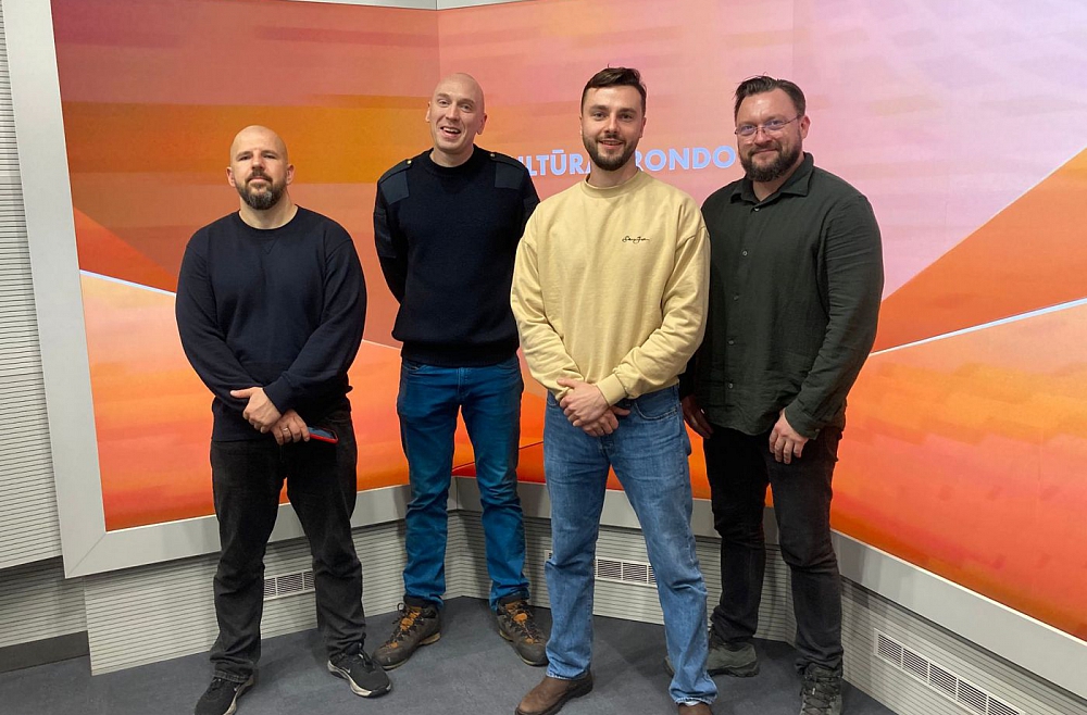 Sergejs Timoņins, Toms Jansons, Raitis Stūrmanis un Gustavs Terzens