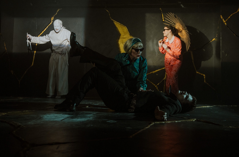 Uldis Siliņš Nacionālā teātra izrādē 